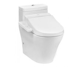 Bàn Cầu TOTO CW166RB/TCF6632A Nắp Điện Tử Chữ D