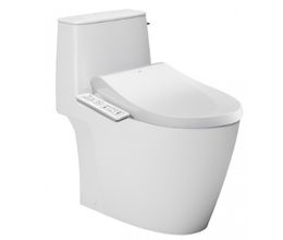 Bồn Cầu Nắp Điện Tử INAX AC-912.CW-H18VN Xả Gạt