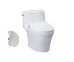 Bàn Cầu TOTO MS887RE2 (MS887E2) Một Khối Nắp Cơ