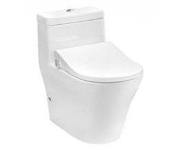 Bàn Cầu TOTO CW166RB/TCW09S Nắp Rửa Cơ Chữ D