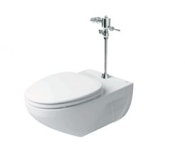 Bồn Cầu INAX C-22PV Treo Tường Nắp Thường Kèm Van Xả