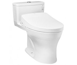 Bồn Cầu Điện Tử TOTO MS855CDW12 Nắp Tự Động Đóng Mở