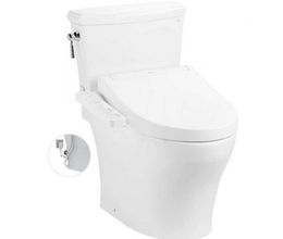 Bồn Cầu Điện Tử TOTO CS986GW16 Nắp Rửa Washlet TCF23410AAA C2