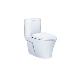 Bồn Cầu CAESAR CD1395 Một Khối Nắp Êm