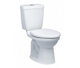 Bàn Cầu CAESAR CTS1325 Thùng T1125 1 Nhấn Nắp Êm