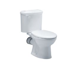 Bàn Cầu Caesar CPT1332 Thùng T1116 Thoát Ngang Xả Gạt