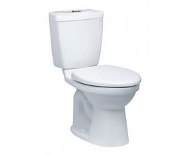 Bồn Cầu CAESAR CT1325 Thùng T1125 1 Nhấn Nắp Thường