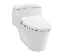 Bồn Cầu TOTO CW823RAE4 Một Khối Nắp Cơ