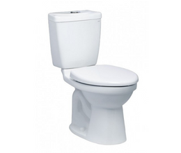 Bàn Cầu CAESAR CDS1325 Thùng T1225 2 Nhấn Nắp Êm