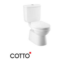 Bồn Cầu COTTO C1332VN Hai Khối Ginny II Xả Nhấn