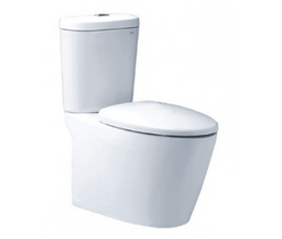 Bồn Cầu CAESAR CD1348 Thùng T1148 Nắp Êm