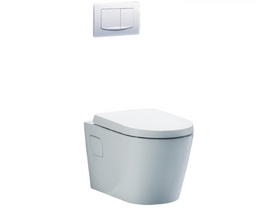 Bồn Cầu CAESAR CPT1503 Treo Tường Thùng Nước Âm