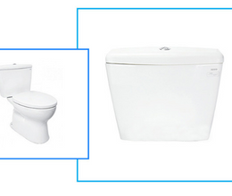 Két Nước Và Nắp Sứ Bồn Cầu TOTO HSW320PV#W