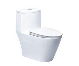 Bồn Cầu CAESAR CD1363 Một Khối Nắp Êm