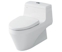 Bồn Cầu INAX AC-1035VN (AC1035VN) 1 Khối Nắp Êm Aqua Ceramic