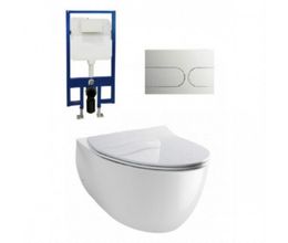 Bồn Cầu TOTO CW812RA/TC600VS/WH172A/MB175M#SS Treo Tường