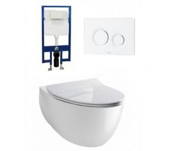 Bồn Cầu TOTO CW812RA/TC600VS/WH171A/MB174P#WH Treo Tường