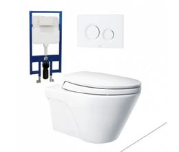 Bồn Cầu TOTO CW822RA/MB174P#WH/WH172A Treo Tường